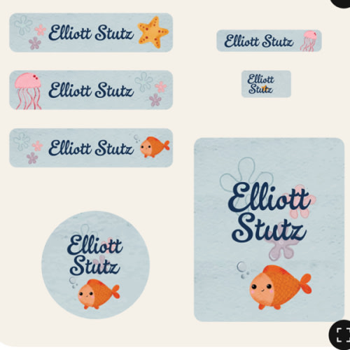 Baby Label Pack - Mabel's Labels