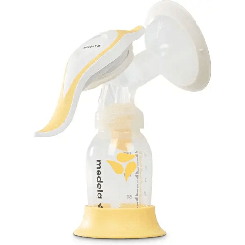 Medela Harmony Manual Breast Pump, Compact Swiss Design with PersonaFit Flex Shields and Medela's 2-Phase Expression Technology