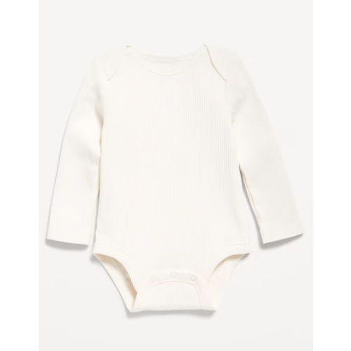 Long-Sleeve Ribbed Bodysuit for Baby