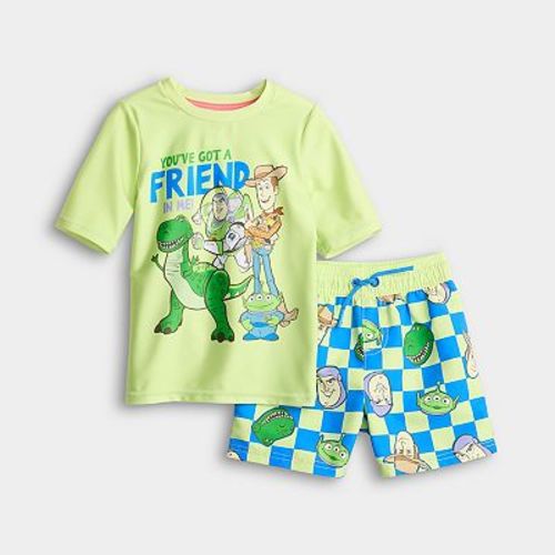 Baby & Toddler Boy Disney / Pixar's Toy Story 2-piece Swim Set