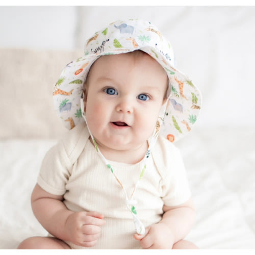 Jungle Bucket Hat UPF 50+ Baby & Toddler - Huggalugs