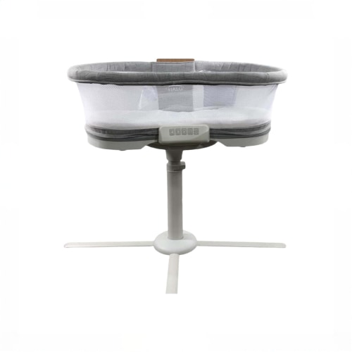 Halo BassiNest Swivel Sleeper Luxe Series, Dove Grey Tweed