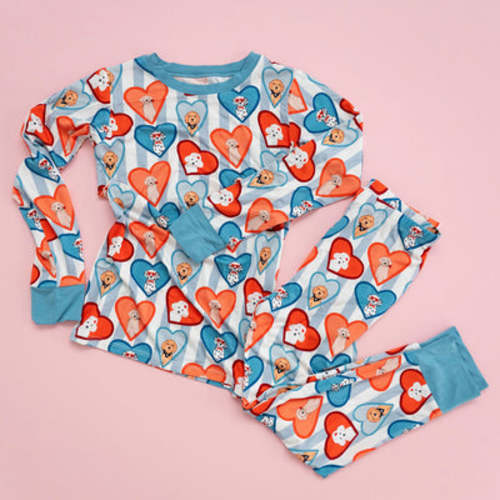 Blue Puppy Zipper Romper – In My Jammers