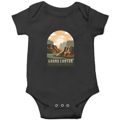GRAND CANYON Onesies Kids's Short Sleeve Onesie 12M Black sold by Huangquichauel | SKU 184291699 | Printerval