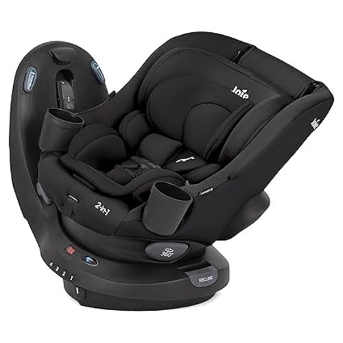 Chili Spin SI Rotating 2-in-1 Convertible Car Seat, Rear and Forward-Facing, No-Rethread Harness, Tested for Safety Standards (Shale)