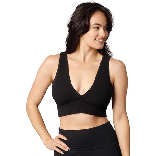 Kindred Bravely Sublime Nursing & Maternity Plunge Bra Crop Top for Breastfeeding