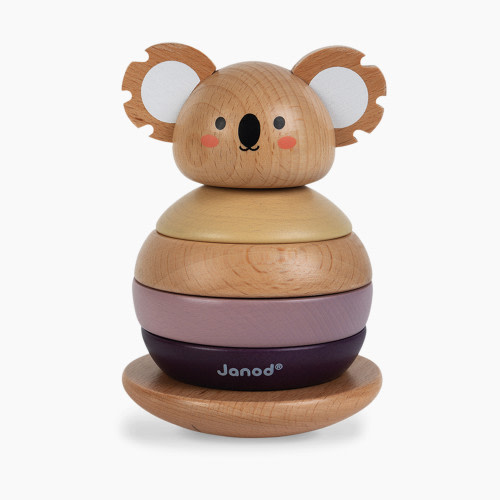 Janod Wooden Stacking Toy - World Wildlife Fund Koala