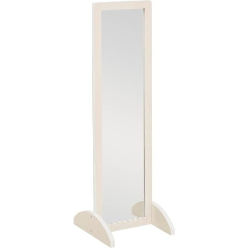 ECR4Kids Double-Sided Bi-Directional Mirror, Kids Furniture, White Wash