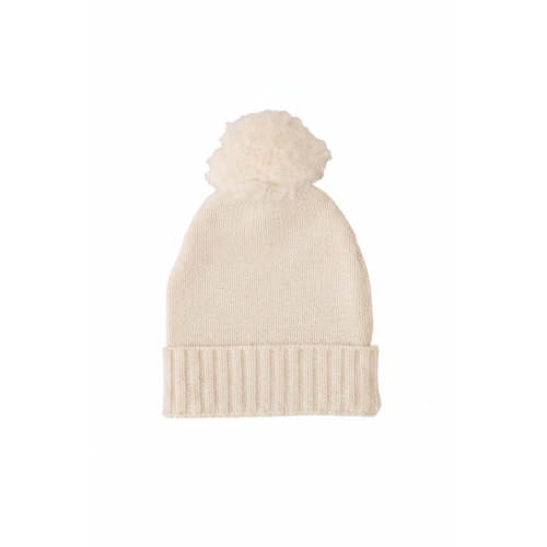 Knit Baby Pom Pom Beanie | Sweet Neutrals