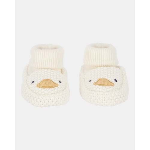 Baby Duck Crochet Booties - Yellow | Carter's