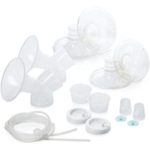 Evenflo Feeding Replacement Parts Breastfeeding Kit for Hospital Strength Advanced Double Electric Breast Pump
