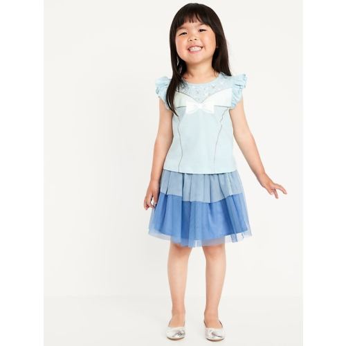 Disney© Princess T-Shirt and Tutu Skirt Set for Toddler Girls