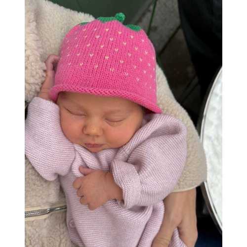 Sweet Berries Baby Hat | Strawberry Blueberry Tomato Lemon