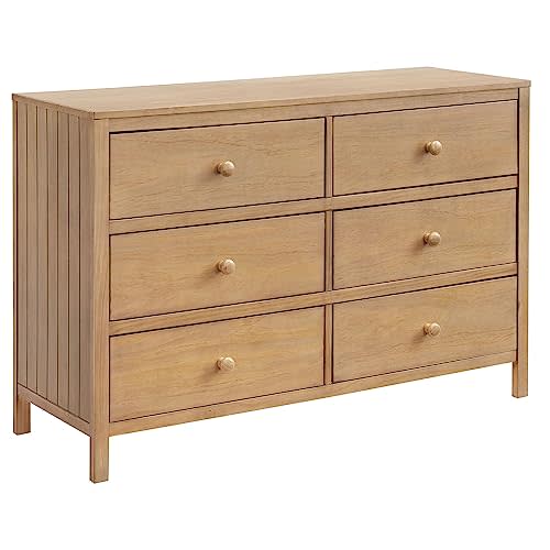 Soho Baby Everlee 6 Drawer Dresser, Honey Wood