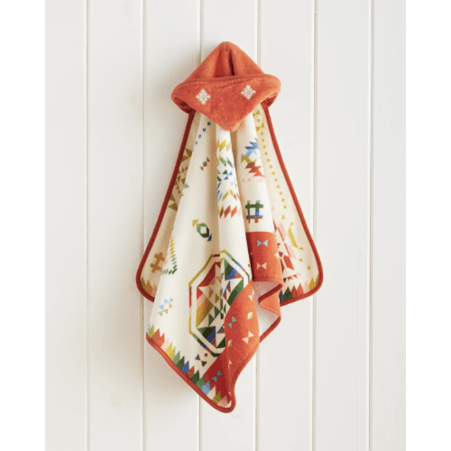 PENDLETON - WILD BLOOMS HOODED BABY TOWEL
