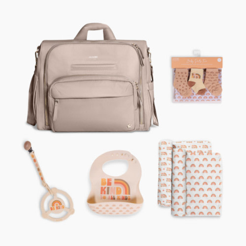 JUJUBE Welcome Baby Gift Bundle - Be Kind Rainbows