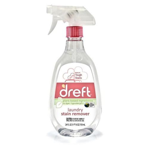 Dreft Plant Based Baby Spray and Wash Laundry Stain Remover, Baby Essentials, 24 oz