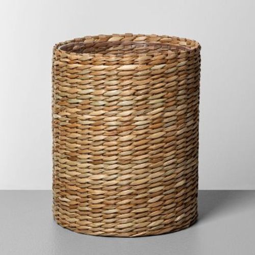 Seagrass Woven Wastebasket Beige - Hearth & Hand™ With Magnolia