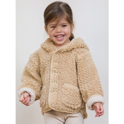 The Little Tailor Baby Chunky Sherpa Fleece Jacket