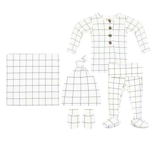 Maxwell Newborn Hat Bundle (Top + Bottom)