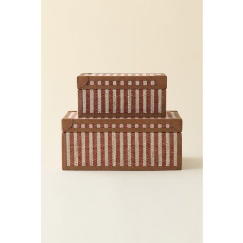 TOV Furniture Kora Jute Nesting Jewelry Box Set