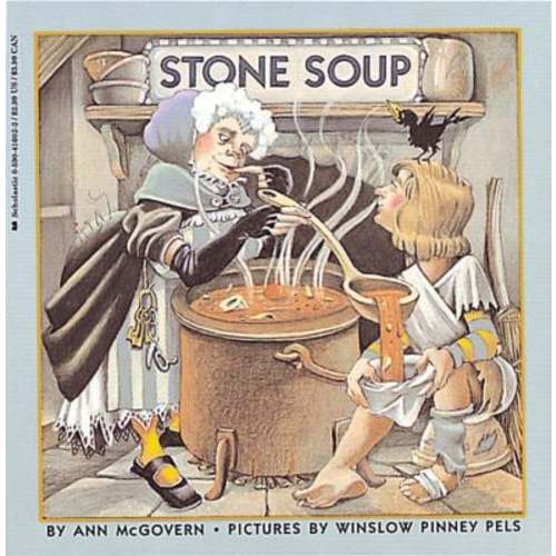 Stone Soup used book by Ann McGovern: 9780590416023
