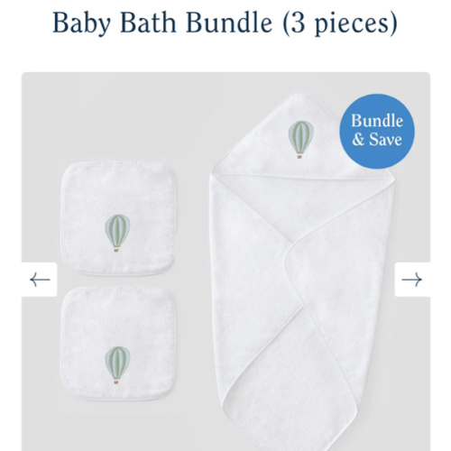 Baby Bath Bundle (3 pieces)