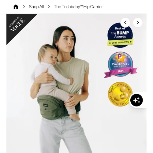 The Tushbaby Hip Carrier