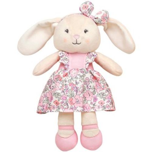Baby Starters 10 inch Pink Floral Bunny Plush Toy