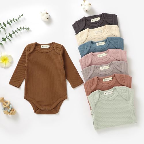 Tiny Alpaca | Organic Natural Cotton Baby bodysuit | 0-2 Years | Gender Neutral | Ribbed baby bodysuit | Baby Shower Gift |