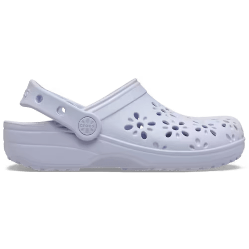 Toddler Classic Floral Cut-Out Clog - Crocs