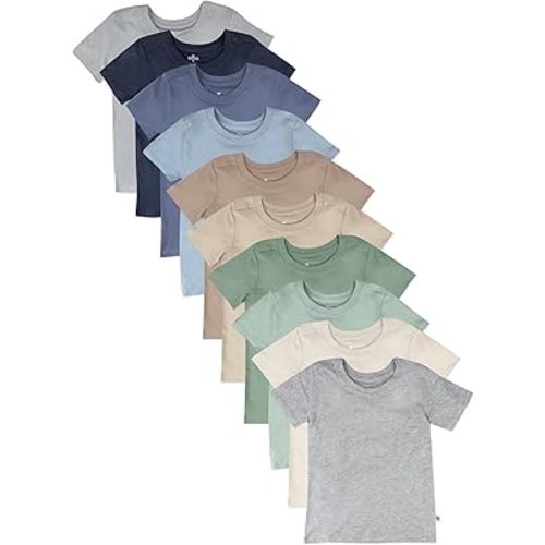 HonestBaby 10-Pack Short Sleeve T-shirts