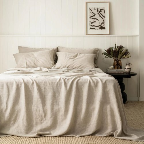 Oeko-Tex® 100% Natural Linen Bedset
