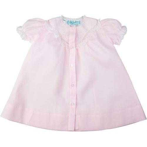 Feltman Brothers Infant Girl's Daygown with Embroidered Yoke, Pink (NB)