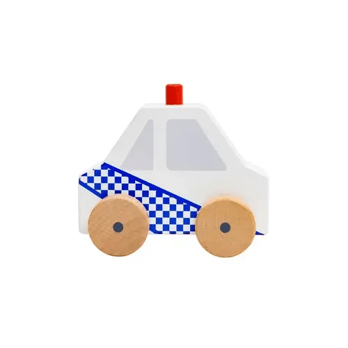 Oscar & Florri Wooden Police Car | Baby Bunting AU