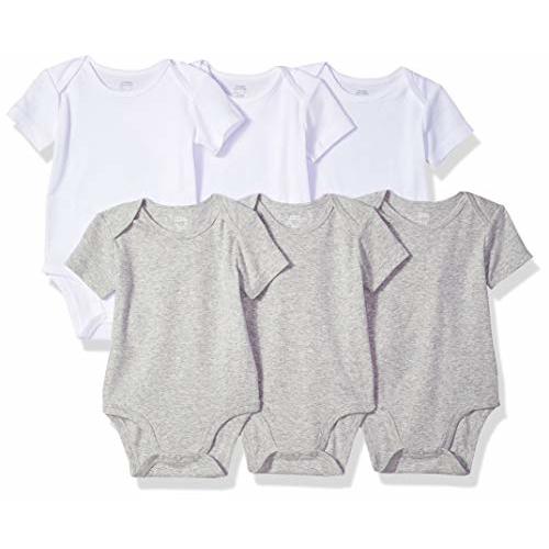 Amazon Essentials Unisex Babies' Short-Sleeve Bodysuits