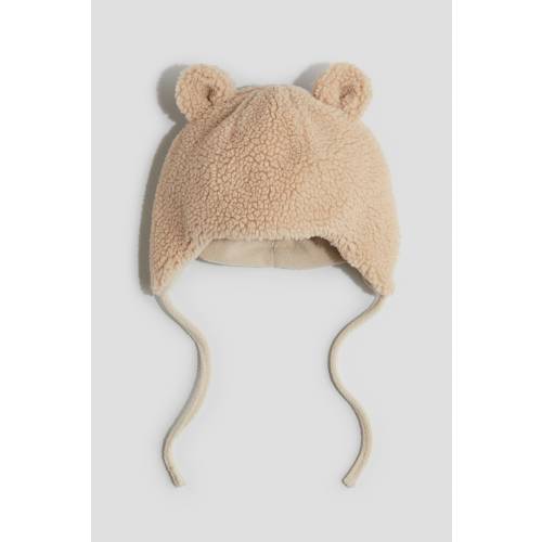FLEECE-LINED EARFLAP BEANIE