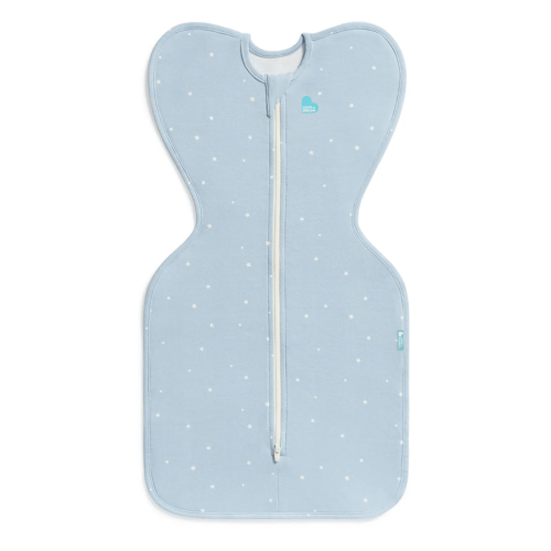 Swaddle Up™ 1.0 TOG Cotton Powder Blue Twinkle