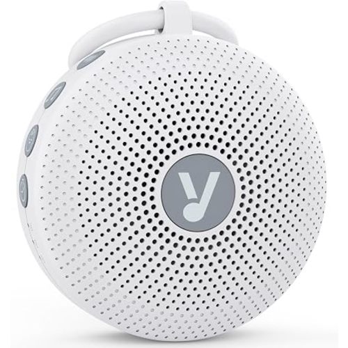 Portable Sound Noise Machine for Baby Kids Adult with 21 Natural Soothing Sounds, Powerful Battery, 32 Levels of Volume, Noise Canceling for Office & Sleeping, Sound Timer Therapy for Home, Travel