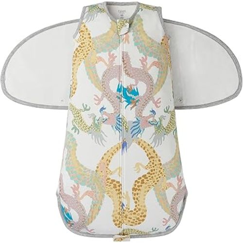 Nest Designs Organic Cotton Swaddle Sleep Bag | 0.25-1.0 TOG | GOTS Certified & OEKO-TEX® Certified Fabric