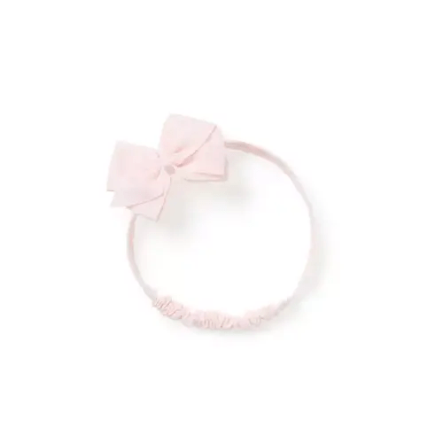 Baby Pink Blossom Baby Bow Soft Headband by Janie and Jack
