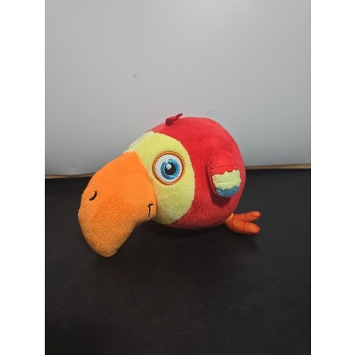 Baby First TV VocabuLarry Red Parrot Bird Plush 6” NON TALKING Stuffed Animal