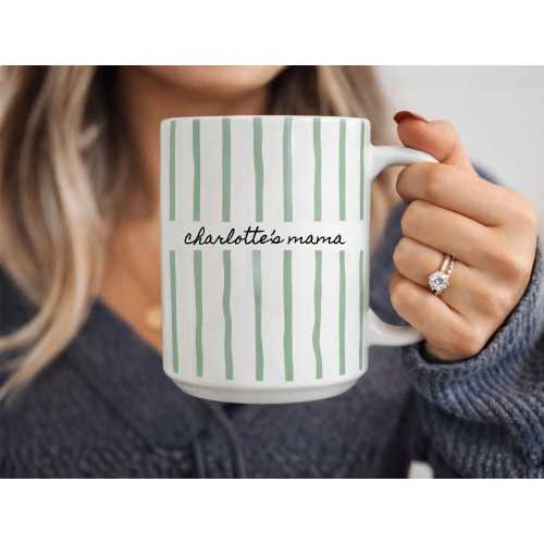 New Mom Mug, Custom Name Mug, Mother's Day Gift, Future Mom Gift, New Parent Gift, New Baby Gift for Mom, Pregnancy Announcement