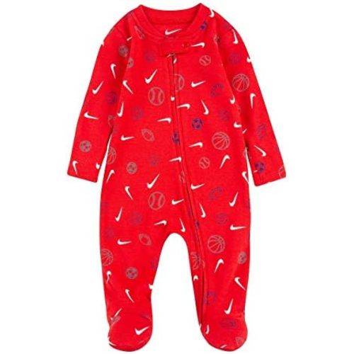 Nike Baby Boys Full Zip Sleep & Play Footed Coverall
