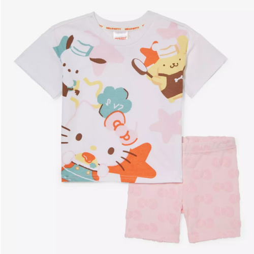 Sanrio Hello Kitty and Friends Snack Time Toddler Shirt and Shorts Set — BoxLunch Exclusive | BoxLunch