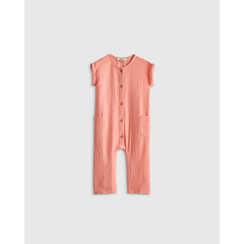 Organic Cotton Gauze Romper