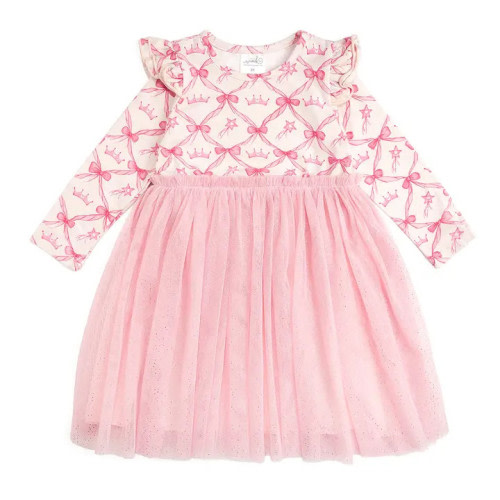 Princess Long Sleeve Tutu Dress