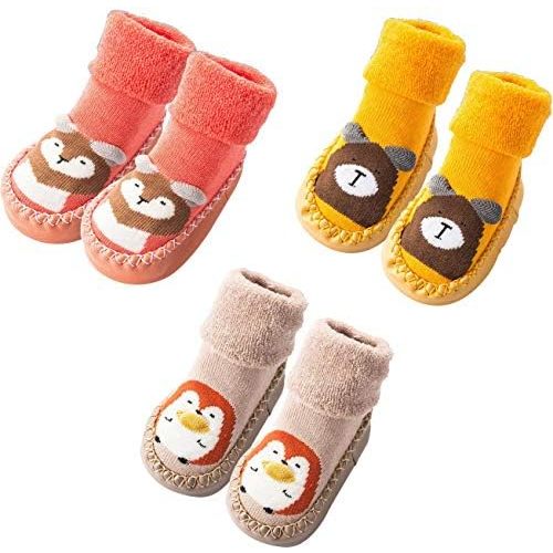 Infant Baby Boy Girls Toddlers Moccasins Slipper Shoes Socks Booties