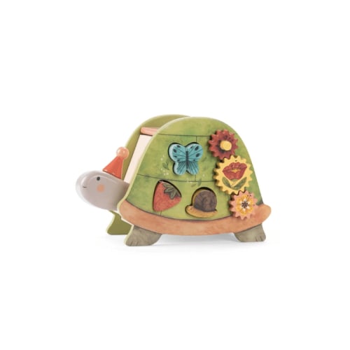 Trois Petits Lapins | Activity Turtle by Moulin Roty – Maude Kids Decor