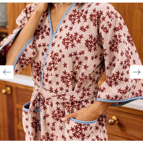 Women’s Bell Sleeve Plush Robe